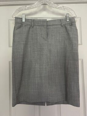 Express Gray Pencil Skirt - Sleek Office Staple